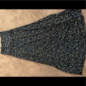 lularoe maxi constellation stars galaxy x small